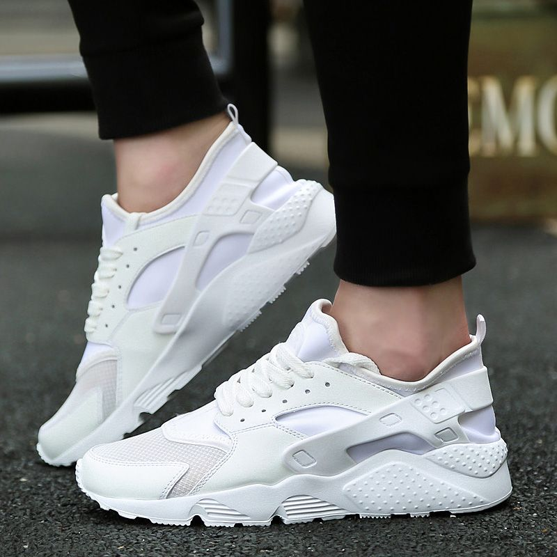 NIOHE Nya Sneakers Sneakers Luftkudde Löpning Män Casual Unisex-skor Andas Snörning Chaussure Homme_voghion.com