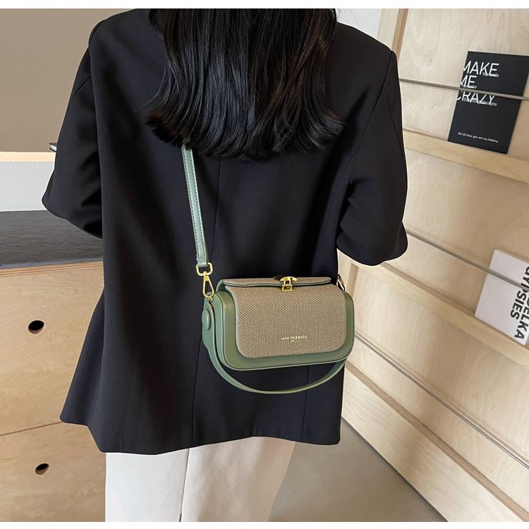 Hochwertige Luxusbox für Damen 2024, neue Nischenmode-Handtasche, kleine quadratische Umhängetasche mit einer Schulter_voghion.com