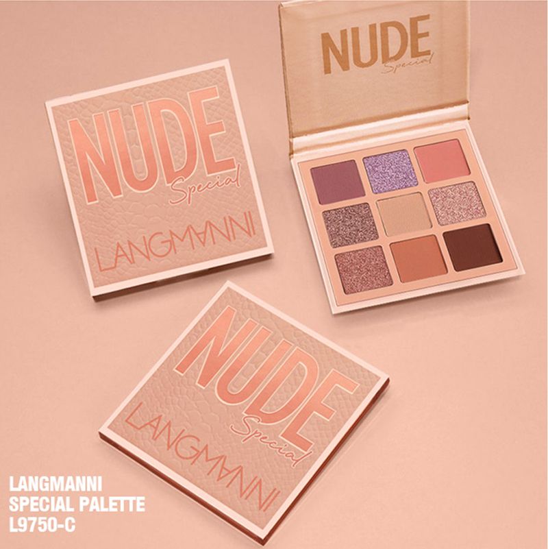 Paleta 9 kolorów Nude Eyeshadow Powder Makeup Palette Matte Shimmer Eye Pigmented Powder Make Up New Warm Earth Color Eyeshadow_voghion.com
