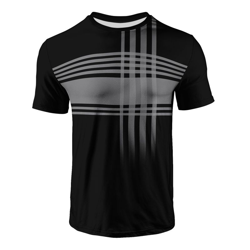 2025 Modern Mens Graphic T Shirt Stripe Geometry Design Summer Streetwear Short Sleeve Tee Hipster Harajuku Style Breathable Cot_voghion.com