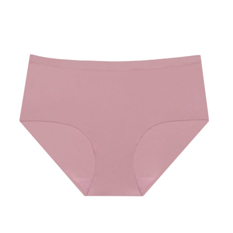 2025d High Waist Women's Seamless Triangle Panties One-Piece Ice Silk Tummy Control Hip Lift Plus Size Underwear For Women_voghion.com