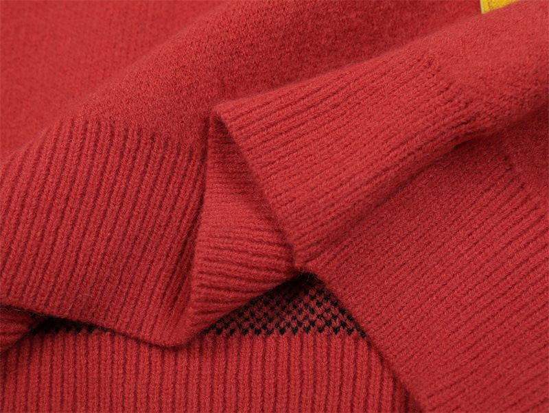 Herrenbekleidung Mode Herbst und Winter Neuer Jacquardpullover mit Spinnennetzmuster für Männer und Frauen Lockerer langärmeliger Paar-Strickpullover_voghion.com
