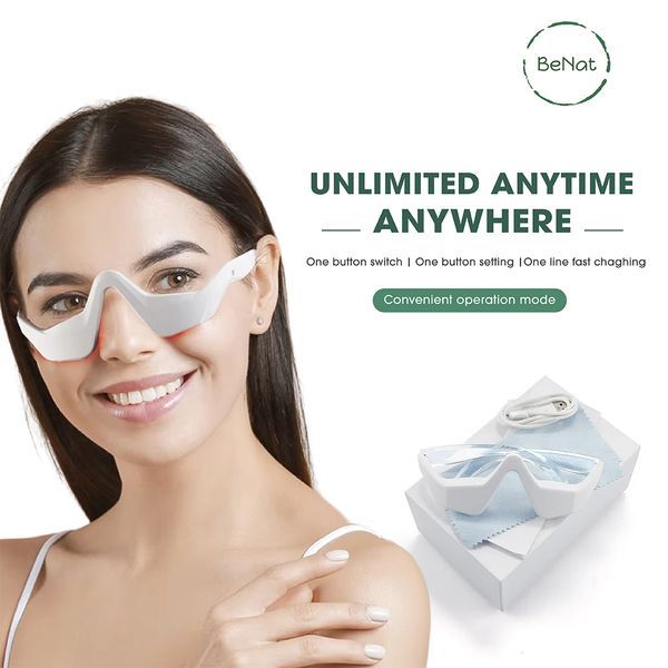 Under-Eye Red Light Therapy Skin Rejuvenation And Relaxation Massager_voghion.com