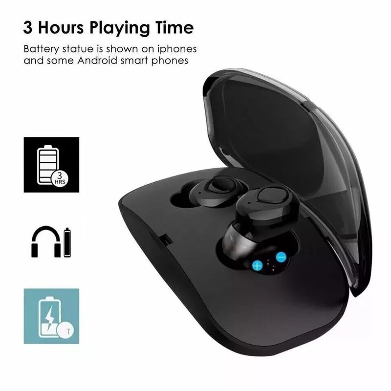 Bluetooth Wireless Kopfhörer TWS Ohrhörer Mini In-Ear Pods für iPhone Android_voghion.com