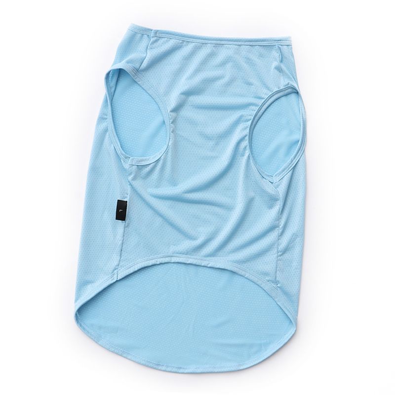 Haustier Sommer Sonnenschutz Weste Mesh Samojeden Golden Retriever Labrador Hundekleidung für mittelgroße und große Hunde atmungsaktiv_voghion.com