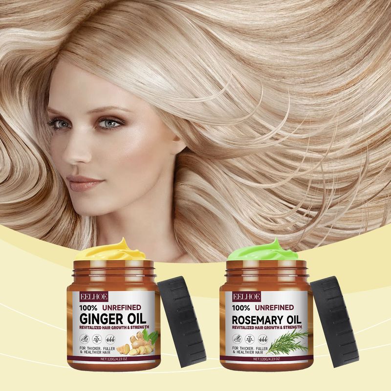 EELHOE Ginger Rosemary Conditioner, naprawa suchości, nawilżanie włosów, zmiękczanie włosów, poprawa puszenia się_voghion.com
