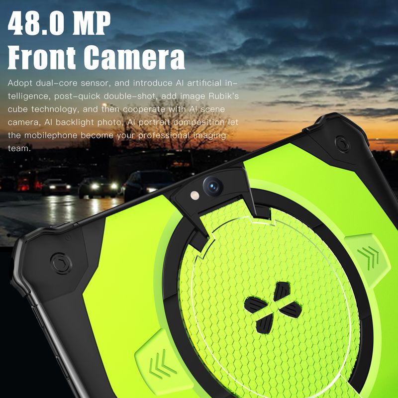 Tablet per bambini da 7 pollici con supporto, schermo antiurto, 4 GB di RAM, 64 GB di spazio di archiviazione, Android 15, Wi-Fi, blu/verde/rosso_voghion.com