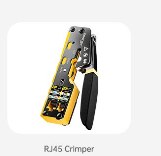 Zoerax Catsh RJ45 Crimp Tool Compatible For Catsh/sha/6/5e Ethernet Cable With Cut/Strip Multi-function Crimper With Spare_voghion.com