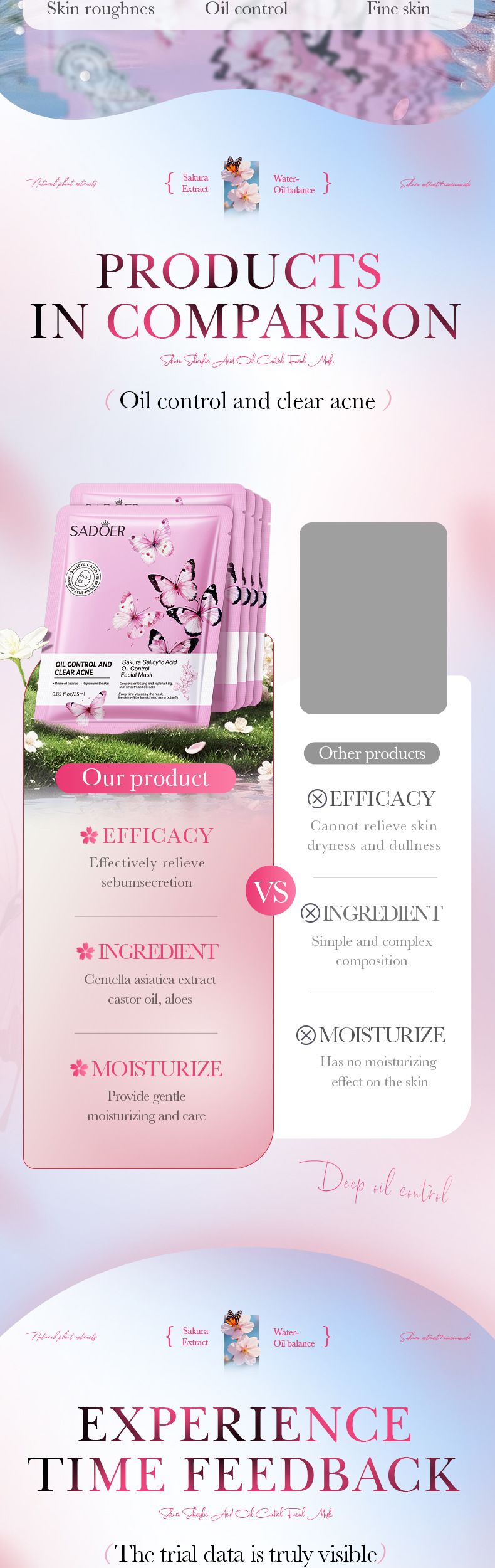 Sakura Salicylic Acid 25ml Hydrating Moisturizing Nourishing Mask Skincare Product_voghion.com