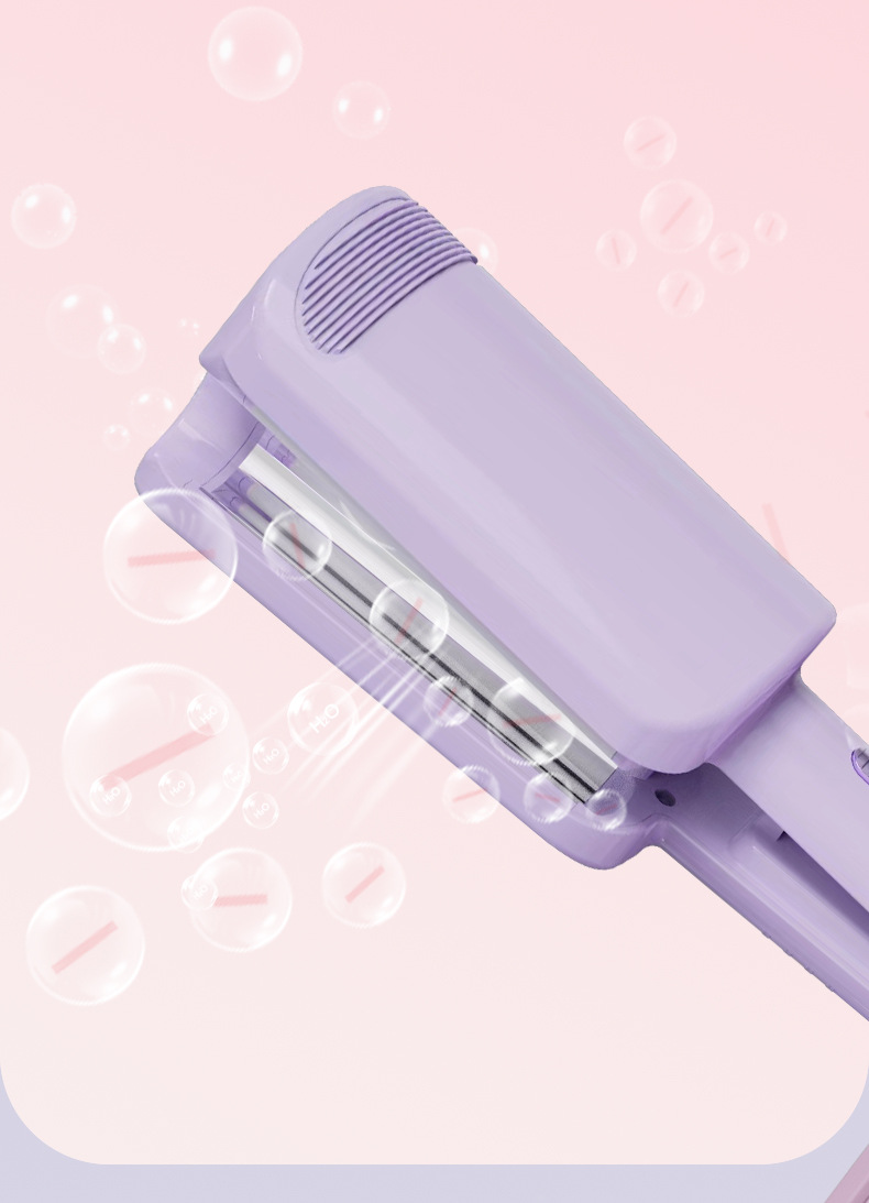 Fer à friser en céramique d'ions négatifs automatiques de chaleur rapide de bigoudi de cheveux d'une étape_voghion.com