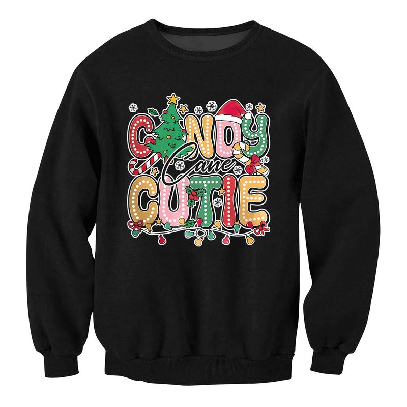 Oh Snap Gingerbread Christmas Felpe Donna Uomo Nero Beige Graphic Pullover Autunno Inverno Caldo Top Moda_voghion.com