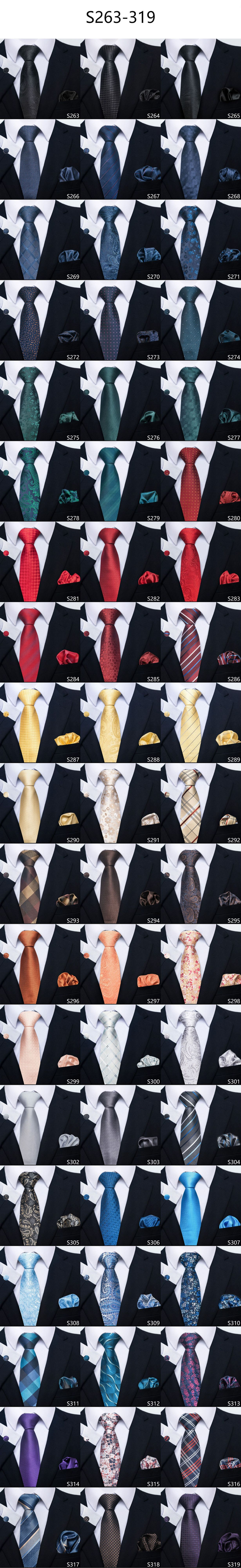Men's Ties & Handkerchiefs pattern men's wedding suit tie pocket square cufflink set in large quantities in stock_voghion.com