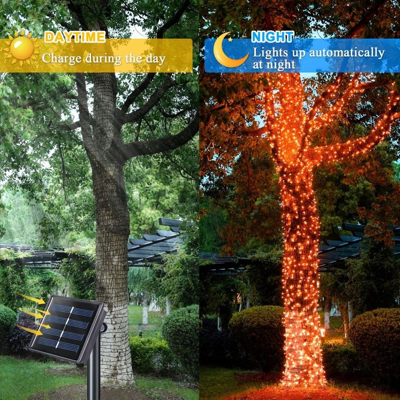 LED Indoor Plug For Lights In 8 Lights 66FT String Lights Modes With Dration Halloween Lighting Mini 200 String Halloween Fairy_voghion.com