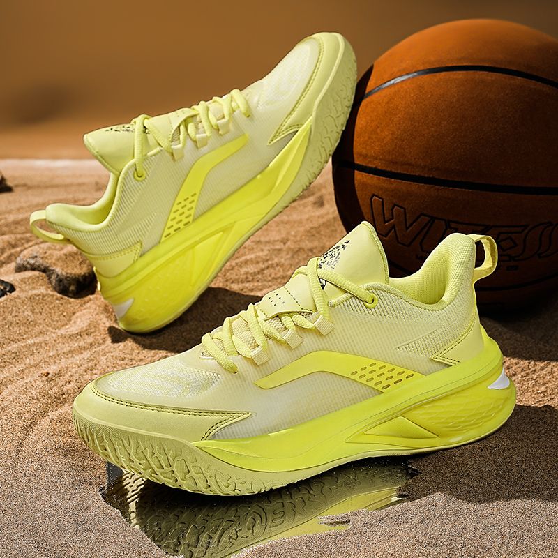 basketball Shoes For Teens Glow-in-the-dark MD Rubber Sole_voghion.com