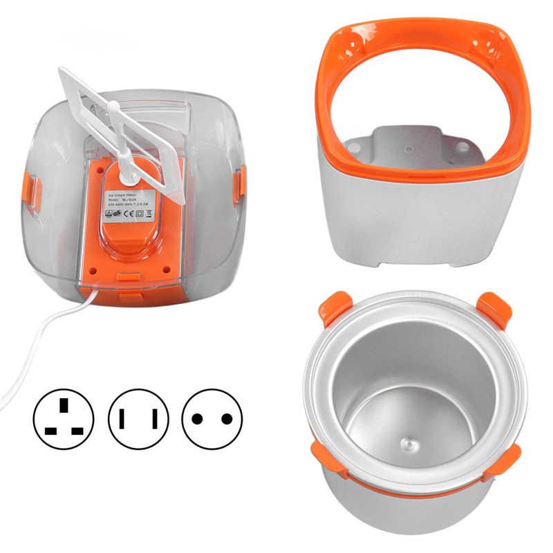 1500ml Automatic Ice Cream Maker Dessert Making Machine with Transparent Upper Cover Home Fruit Ice Cream Maker_voghion.com