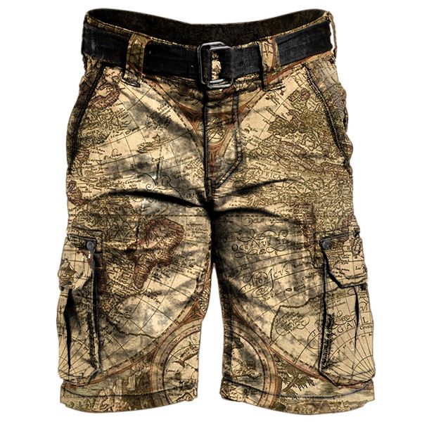 Unbeatable Quality 285 Zipper 3D Digital Printed Loose Trendy Sports Shorts For Men_voghion.com