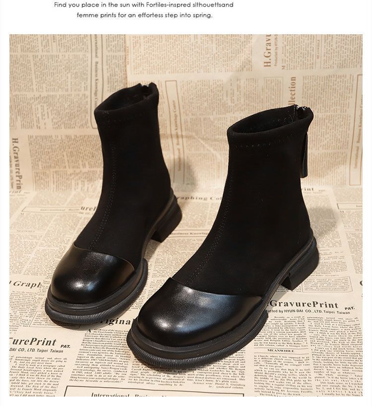 Sapatos femininos de salto alto com cadarço, bico redondo, plataforma sólida, à prova d'água, cano curto, tamanho grande, nu_voghion.com