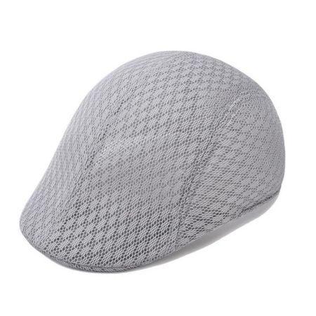 Sommer Gatsby Hut Ente Mesh Herren Ivy League Hut Golf Fahren Sonne Flache Taxifahrer Zeitung Kinderhut_voghion.com