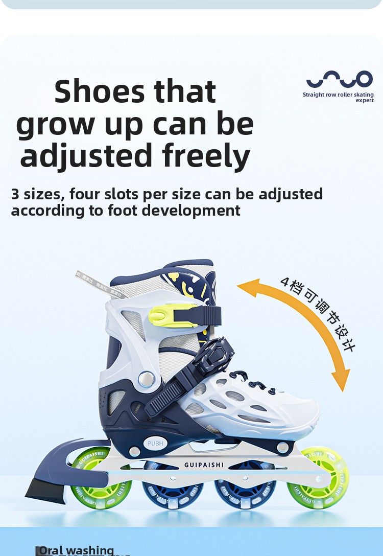 Children's Beginner Full Set 3-12 Years Old Boys Shoes Roller Skates Girls_voghion.com