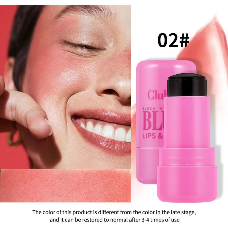 Clubday Beauty Hit Vierfarbiges Rouge Rouge Make-up Neues Produkt Matt Feuchtigkeitsspendend Q Elastic Jelly Blush Stick_voghion.com
