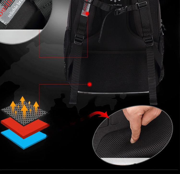 2025 New Men's Large Capacity Business Travel Laptop Backpack_voghion.com