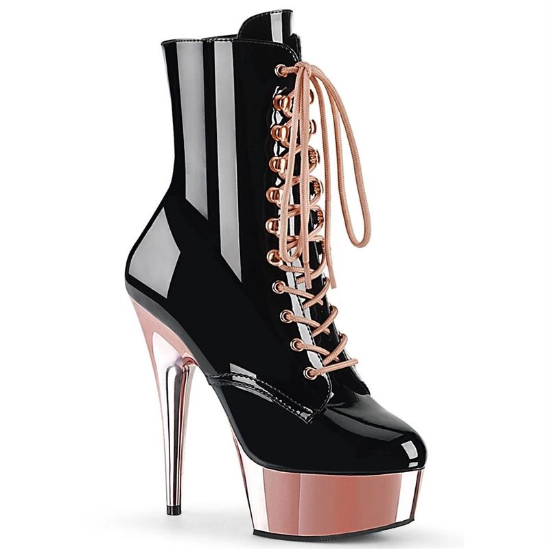 Stivali bassi in pelle con tacco alto da 15 cm, stile discoteca, neri, bianchi, scarpe da pole dance per studenti_voghion.com