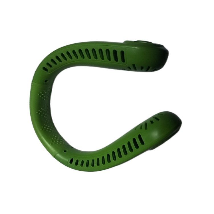 Tragbarer Mini-Halsventilator, faltbar – wiederaufladbar über USB, geräuschloser Betrieb für Studenten und Sport_voghion.com