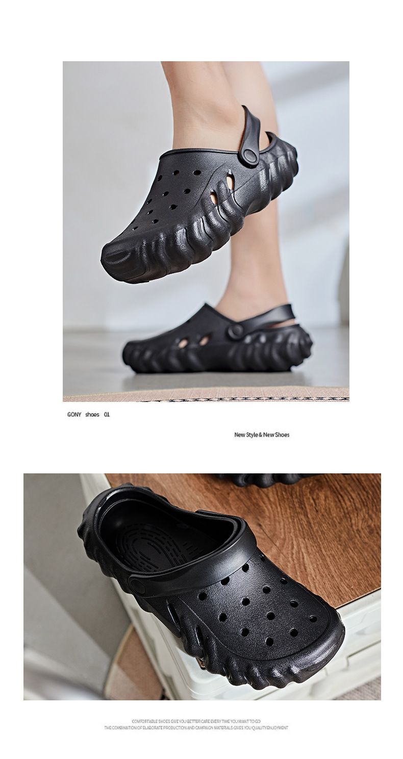 Scarpe con plateau per coppie da uomo, aumentano l'usura, pantofole da spiaggia casual_voghion.com