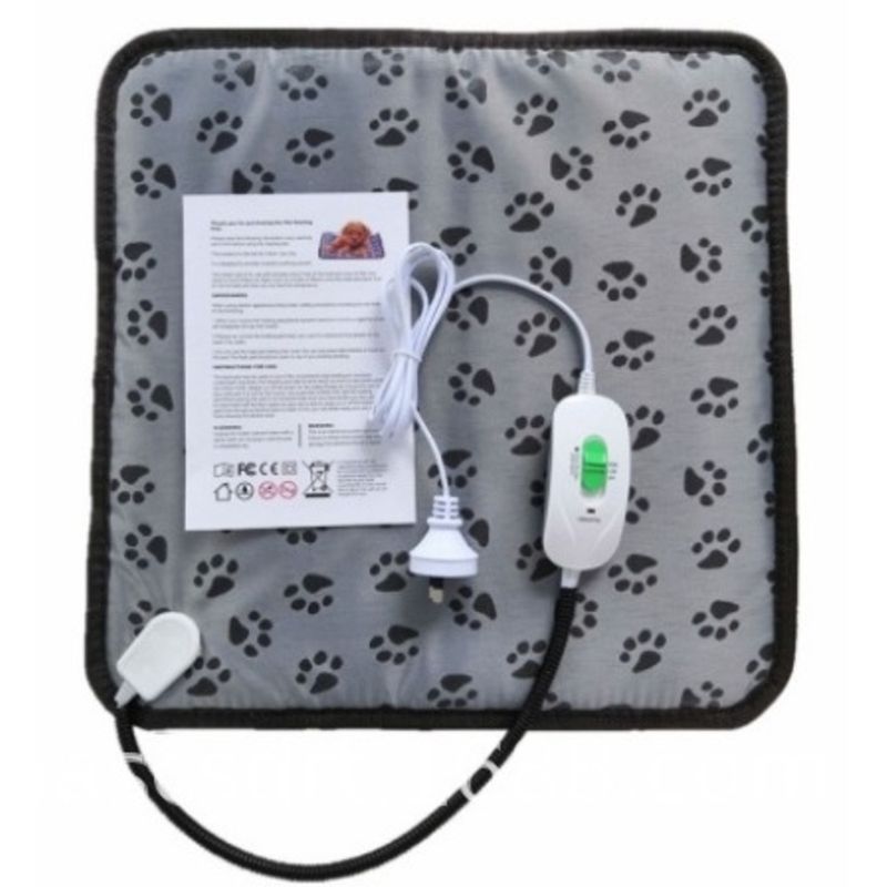 Couverture chauffante imperméable et sûre pour animaux de compagnie, matelas électrique intelligent à économie d'énergie 110 V_voghion.com
