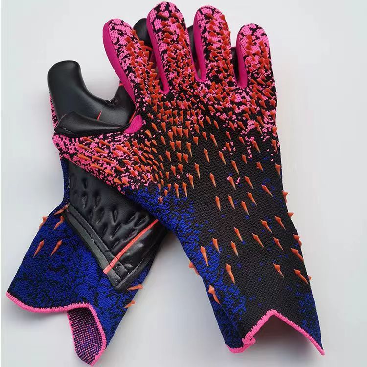 Guantes de portero de fútbol Guantes de portero transpirables antideslizantes resistentes al desgaste de látex para niños adultos profesionales sin protección para los dedos_voghion.com
