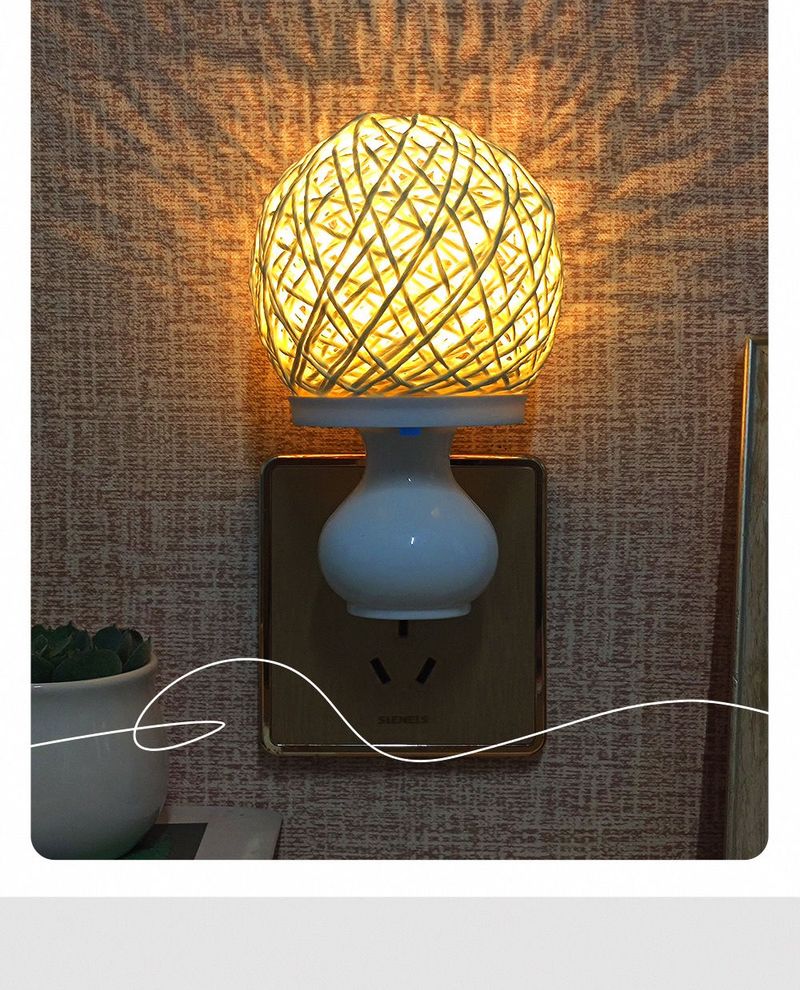 Internet Celebrity Table Night Light Dual Adjustable Color Changing Bedroom Bedside Socket Energy-saving Baby Feeding_voghion.com