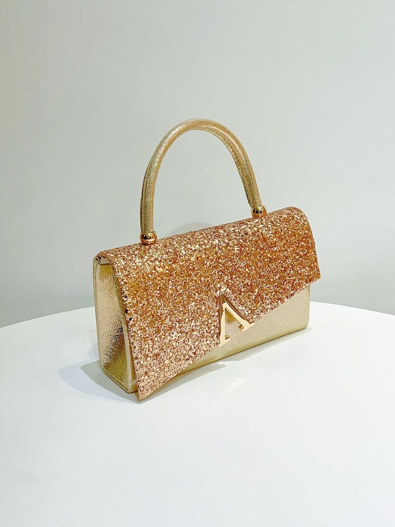 Svetleča torbica s torbo za večerno obleko, torba za princeso_voghion.com