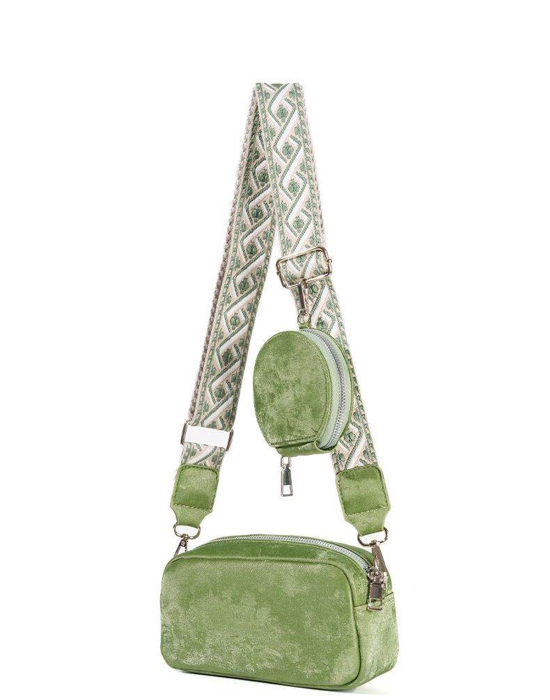 Cell Phone Bag Dopamine Candy Color Women's Crossbody Shoulder Bag Wide Shoulder Strap Mother Bag Multi-function Phone Bag_voghion.com