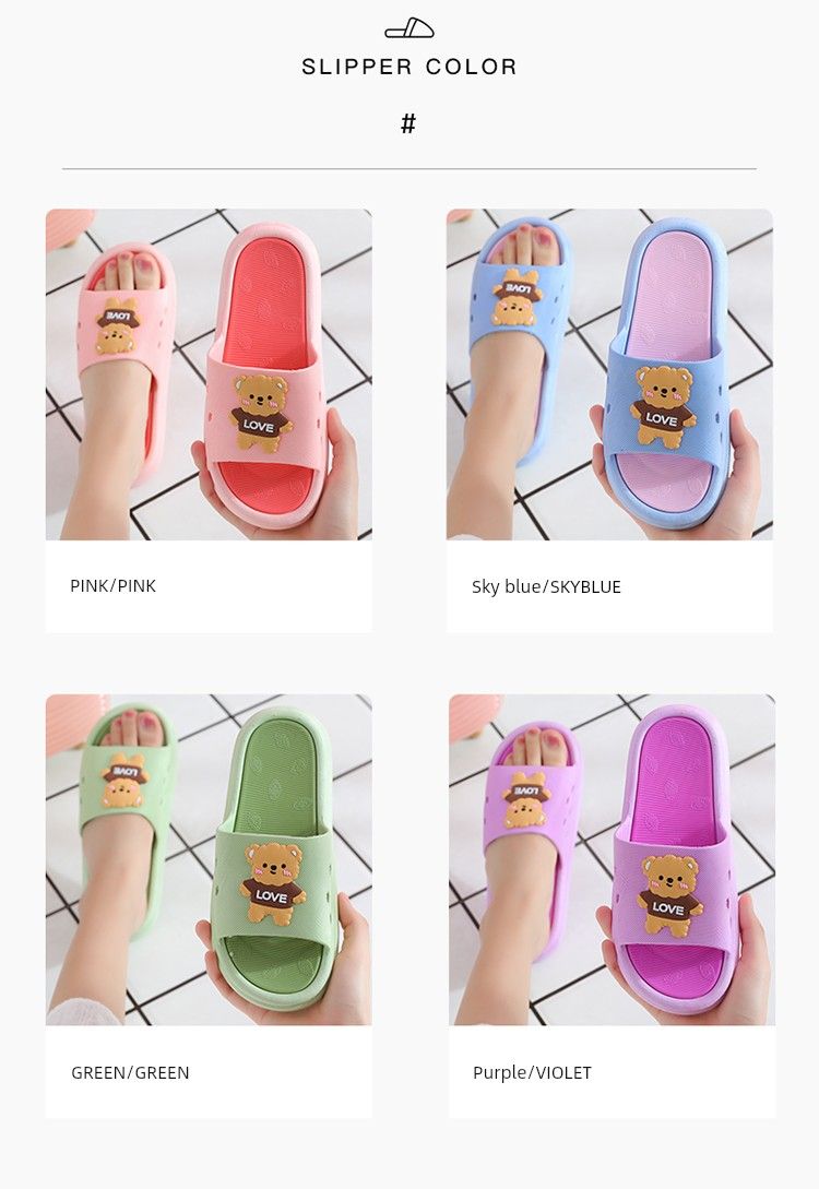 Neu Cartoon Niedlichen Hause Weiblichen Sommer Dicke Sohle Schlafzimmer Rutschfeste_voghion.com
