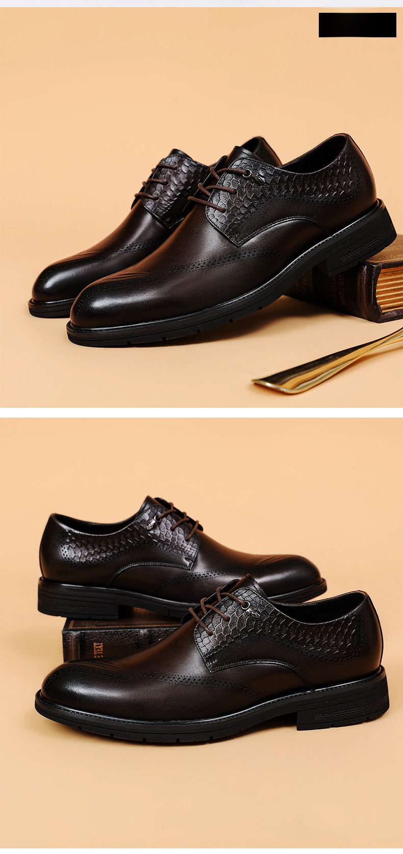 Sommer leder herren leder herren schuhe Business kleid herren leder schuhe High-end-kopf schicht rindsleder Brock geschnitzt Derby schuhe_voghion.com