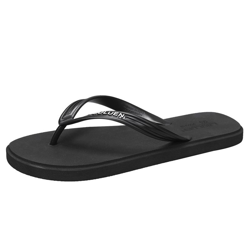Neue Strand-Flip-Flops in koreanischer Version, trendige Clip-On-Füße, modische Hausschuhe für Herren zum Tragen im Freien, personalisiertes PVC_voghion.com