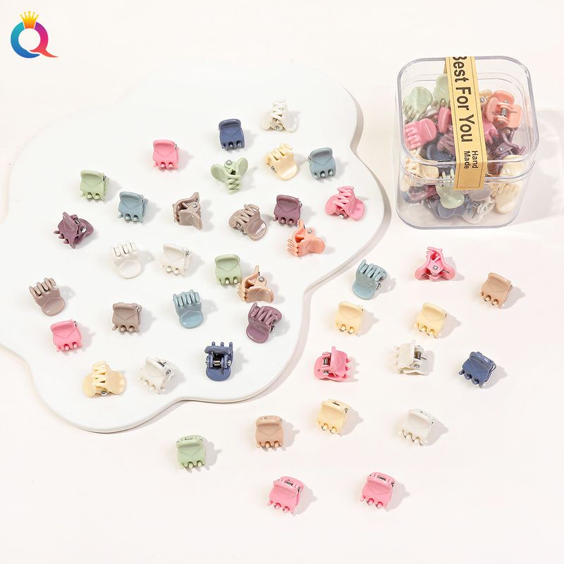 Unisex Κλιπ Μαλλιών σε Χρώμα Καραμέλας Μικρό Κουτί Κλιπ Χρωματιστή Πλεξούδα Μικρό Κλιπ Κλιπ Σπασμένες Φράντζες Κλιπ Κλιπ Κλιπ Κλιπ_voghion.com