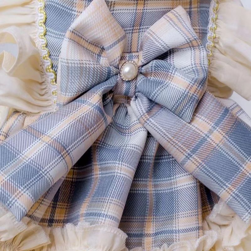 Haustier Hund Kleidung Lolita Prinzessin Katze Bichon Teddy Kleid_voghion.com