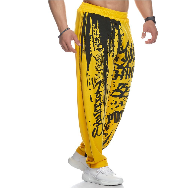 New Running Jogging Men Mesh cloth Bodybuilding Joggers Sweatpants Harem Long Trousers Fiess Sport Training Pants_voghion.com