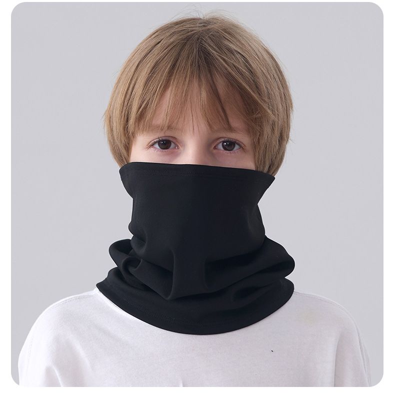 Felpa con cappuccio da ciclismo da uomo, alla moda, antivento, calda, con protezione integrale per il collo, maschera da sci, piccola sciarpa da donna, autunno inverno_voghion.com