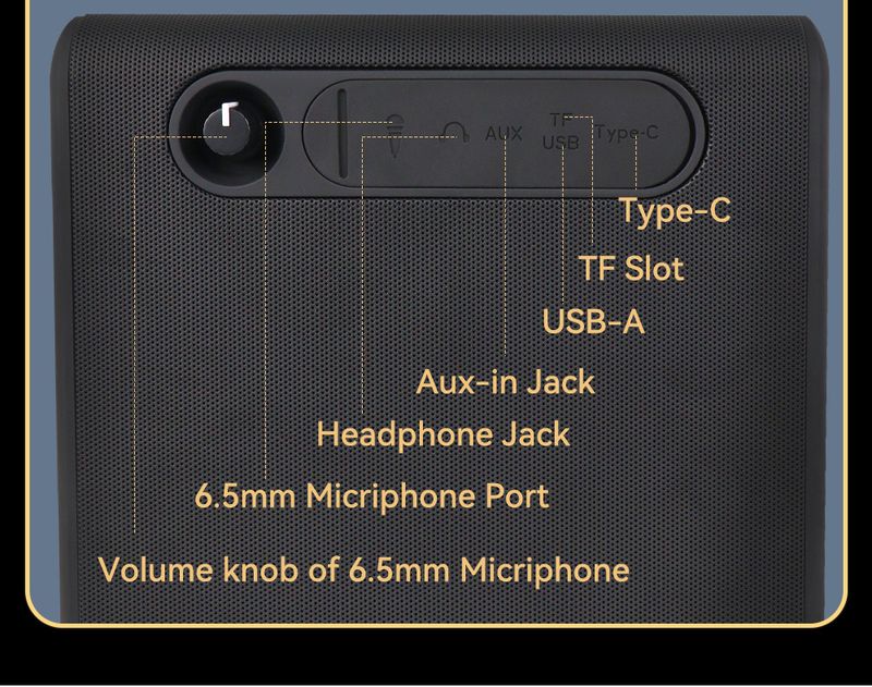 ZQS-V73 Mikrofon Ses K Şarkı Entegre Bluetooth Hoparlör Mikrofonlu Bilgisayar Aile Karaoke_voghion.com