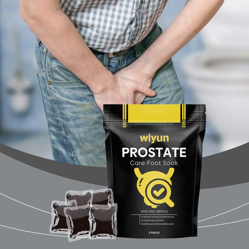 Gel de baño de pies WIYUN con ingredientes herbales, suave, limpio, cómodo y nutritivo para el cuidado corporal masculino._voghion.com