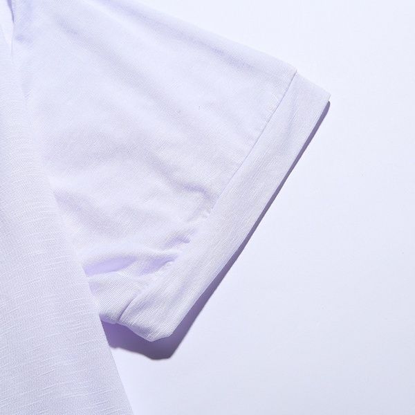 Camiseta de diseño nuevo de 2025, color puro, 100 % algodón, para hombre y mujer, blanca, cuello redondo, holgada, de manga corta, modelo básico, camiseta deportiva para correr._voghion.com
