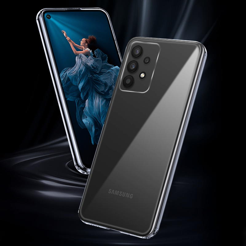 Przezroczysty miękki silikonowy pokrowiec na Samsung Galaxy S22 Ultra przezroczysty pokrowiec na Galaxy S22 Plus S 22_voghion.com