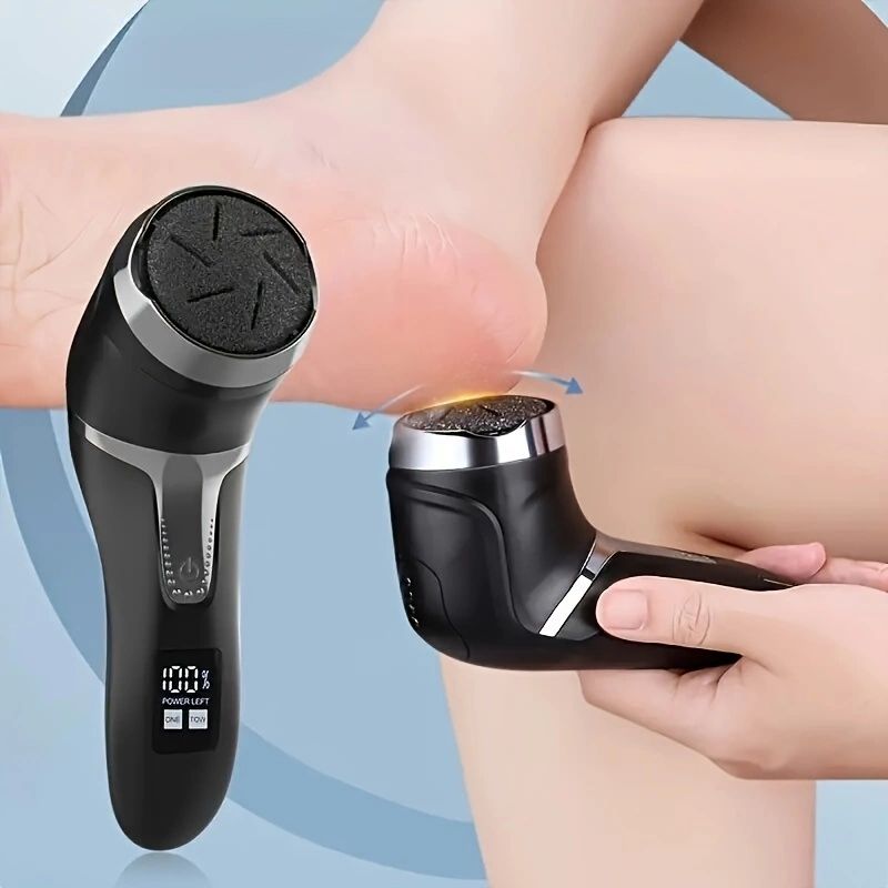 Removedor de callos eléctrico para pies, lima de pies portátil y recargable, herramientas de pedicura con amoladora de pies._voghion.com