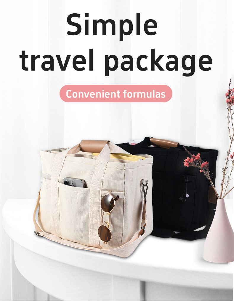 mommy bag modieuze multifunctionele moeder en baby schoudertas draagbare canvas_voghion.com