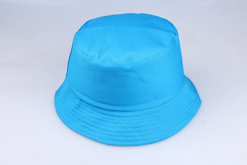 Unisex Personalized Fisherman Basin Fashion Flat Visor Sun Block Pure Cotton Round Hat_voghion.com