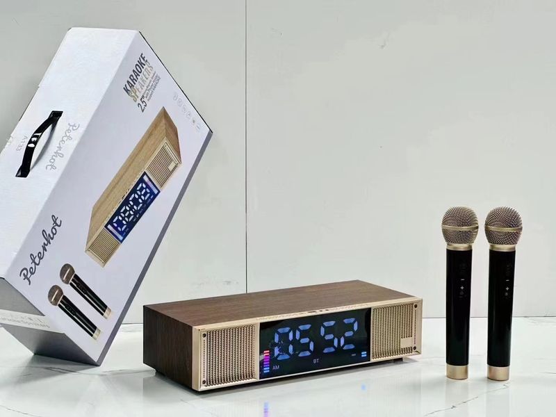 New A133 Bluetooth speaker, alarm clock, audio all-in-one machine, singing, indoor and outdoor square dancing, wireless_voghion.com