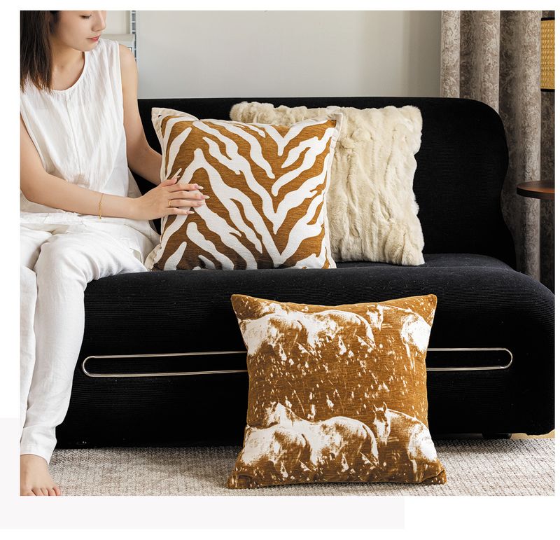 Luxuriöse, moderne Kissenbezüge – minimalistische, dekorative Sofakissen für Wohnzimmer und Schlafzimmer (2er-Set, hochwertiger Samt, stilvoll und gemütlich)_voghion.com