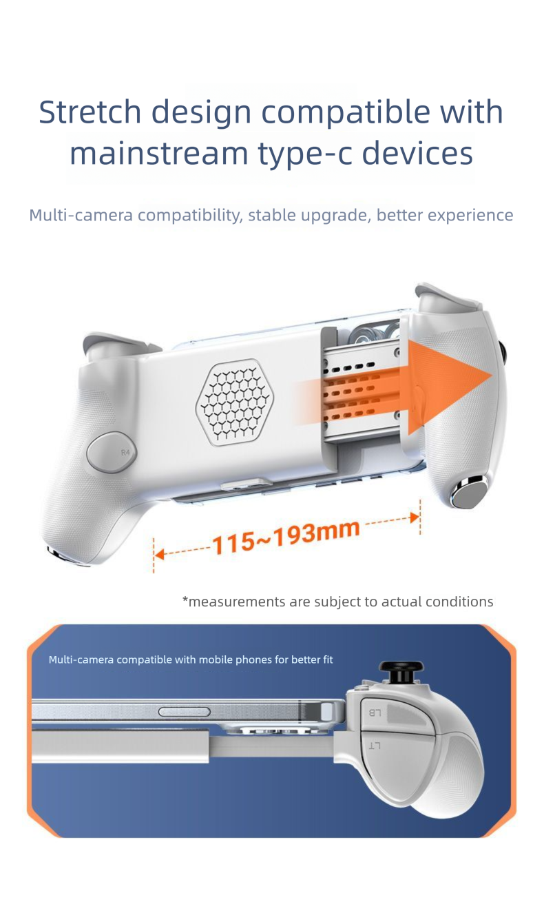 Jiaying Aoheng Max Stretch Game Controller Streaming BLADE Sword Star PC Computer Bluetooth Android Phone_voghion.com